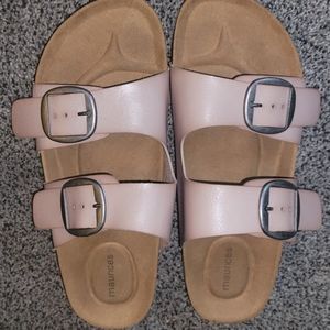 NWOT blush pink sandals